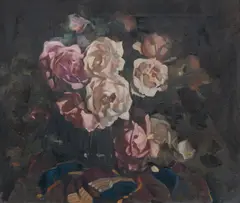 David Alison, A Vase of Roses