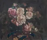David Alison, A Vase of Roses