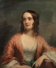 Ra William Powell Frith, Portrait of Lady Caroline Follett, oil on canvas