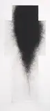 Arnulf Rainer, Schwarzes Kreuz (Großes Kreuz I), 1977, Kaltnadelradierung auf Papier