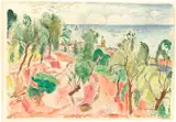 Hans Purrmann, Landschaft in Montagnola
