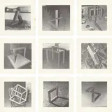 Neun Objekte by Gerhard Richter, 1969, 9-teilig: jeweils Offsetdruck in Schwarz auf weißem Karton, in der originalen Mappe, sold Nov 2024