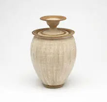 Willett Studio, Lidded ceramic vessel, c. 1965, Studio