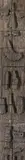 John Bennett, Totems (2), Glazed earthenware in a high-bas relief