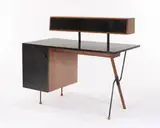 Greta Grossman, Desk with rare top storage unit