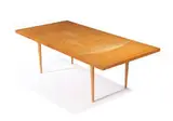 Rhythmic Plywood tTable by Tapio Wirkkala, 1958, Asko, sold Jun 2008