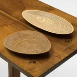 Clam Shell dish by Tapio Wirkkala, 1954, Laminated wood, sold Jun 2008