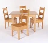 Roy McMakin, Table and chairs (5)