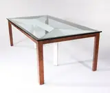 Roy McMakin, Glass top dining table