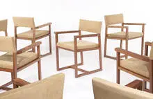 De La Espada, Group of armchairs (10), c. 1995, De la Espada