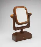 California Studio Pottery, Mirrored jewelry box, c. 1975