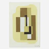 Willard Smythe, Composition #125, c. 1940, gouache on illustration board