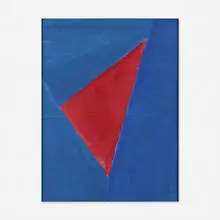 Untitled by Lloyd Raymond Ney, 1962, gouache on paper, sold Mar 2020