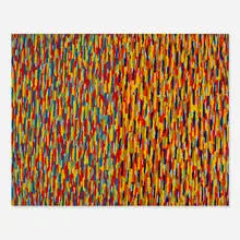 Work #2 by Nobumitsu Fukui, 1964, oil on canvas, sold Mar 2020