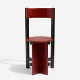 Piet Blom, Bastille chair from the University of Twente, Enschede, 1968, lacquered beech