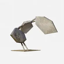 David C. Savage, Untitled, 1969, stainless steel