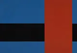 Nassos Daphnis, #4-58, 1958, Liquitex acrylic on canvas