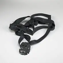 untitled by Chakaia Booker, rubber, sold May 2004