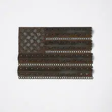 Larry Kagan, Flag, 1980, steel