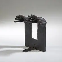Larry Kagan, Nine Finger Exercise, 1980, steel