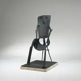 Morris Brose, Chairman of the Board, 1961, bronze, travertine