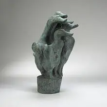 Joseph Constant, Group of Six Ducklings, 1954, bronze