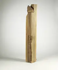 Kōichi Ebizuka, Related Effect 87-C, 1987, wood