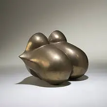 Charles Frazier, untitled, 1965, polished bronze