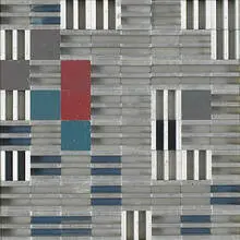 Carro 64 by Karl Gerstner, 1962, magnetized aluminum pieces in frame, sold May 2004
