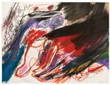 Walter Stöhrer, Ohne Titel, 1984, Mischtechnik auf Papier