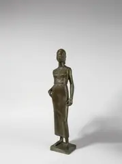 Amazone by Gerhard Marcks, 1948, Bronze mit brauner Patina, sold May 2019