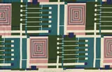 Frank Lloyd Wright, Fabric panel, c. 1955, Schumacher & Co