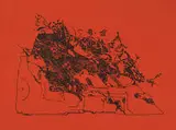 Bruce Conner, Untitled, c. 1965, Color lithograph