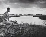 André Kertész, Male Nude Duna Haraszti 30 May 1920