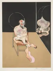 Seated Figure by Francis Bacon, 1983, Etching, sold Jun 2008