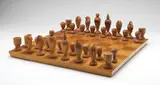 Mid-Century Modern, Wood chess set