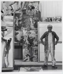 Arnold Newman, Willem de Kooning, 1978, Vintage print