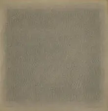 Edda Renouf, Letter te, 1975, pencil and pastel chalk on Arches rag paper