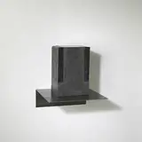 Susana Jaime-Mena, Link Black-Black, 1991, dark concrete, beeswax, pigment