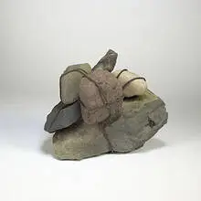 Baylor Trapnell, untitled, stones, brick, wire