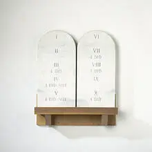 Larry Miller, Score 1972, 1986, marble, wood
