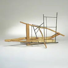 Creighton Michael, untitled, 1993, wood and metal