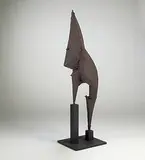 Steve Wood, Dissected Cone, 1987, wood, fiberglass, wire