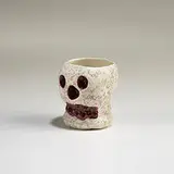 Earl Staley, Skullcap, 1983, painted ceramic