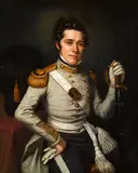 John Neagle, An officer of The Philadelphia Artilery Regiment, oil on canvas