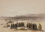 David Roberts, A group of 9 lithographs by Louis Haghe, Lithographs in colors, on wove paper