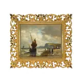 Henry, A port on the French coast with a fishing boat landing