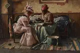Harry Roseland, The card reader