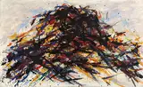 Max Uhlig, Ohne Titel, 1978, Öl auf Leinwand