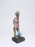 Markus Lüpertz, Felicitas, 2016, Bronze, handkoloriert